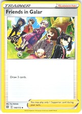 Friends in Galar 140/172 Brilliant Stars BRS NM Pokemon Card TCG