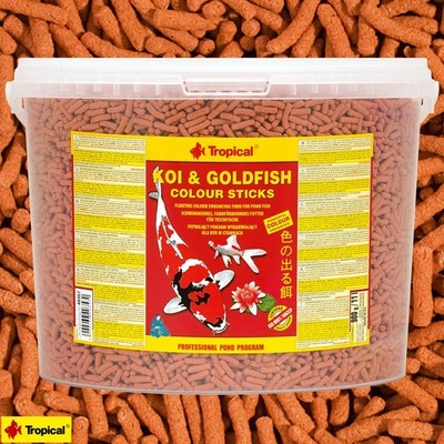 Tropical Koi & Goldfish Colour Sticks 11L, Goldfisch Koi farbfördernd