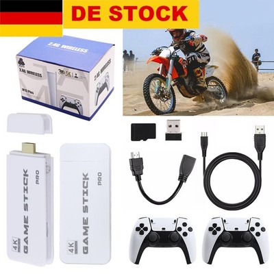 HD TV 20000+Retro Videospielkonsole Spiel Stick 64GB w/2 Wireless Controller