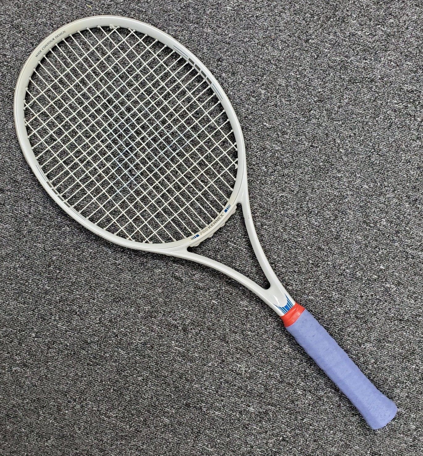 Super Wide Tennis Racket Pro Kennex Silver Ace Prophecy Tennis Racquet Racket Wide Contour ...