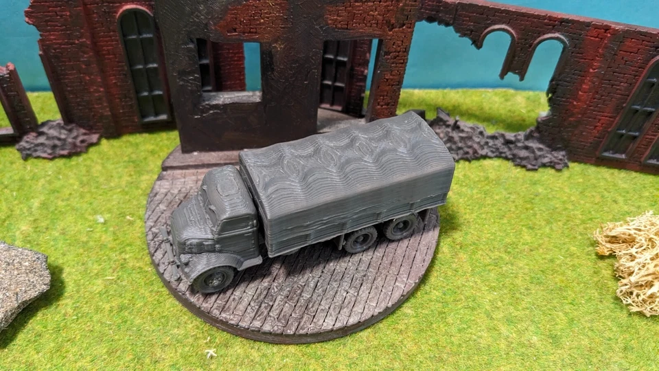 GMC AFKWX-35 US Truck mit "Plane" als WW2 LKW Bausatz 1/87 1/72 1/56 - Bild 3 von 3