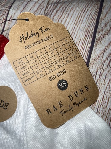 Rae Dunn Matching Family Pajamas Kids Christmas Crew Red Truck Set NEW - Picture 3 of 3