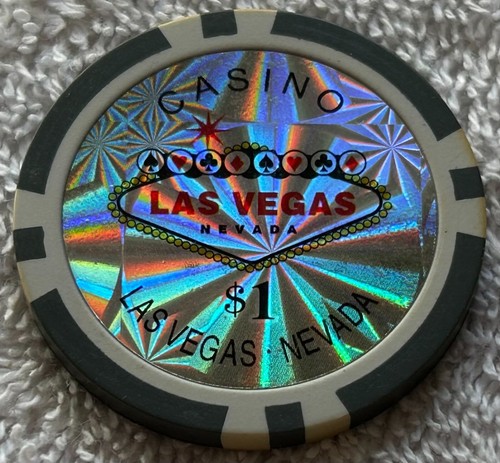 Chip de fantasía de $1 de casino UCLA BRUINS Las Vegas Nevada* - Imagen 2 de 2