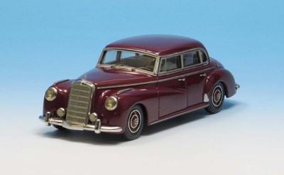 1955-57 Mercedes 300 Sedan (W 186) Typ B ''Adenauer'' (1955-1957) medium red 1/43