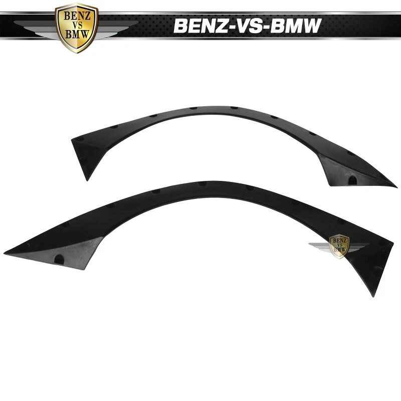 Universal 40.5"x17.5" Ikon RB Style Fender Flares Flexible Durable PU 2PCS Foto 2 de 4