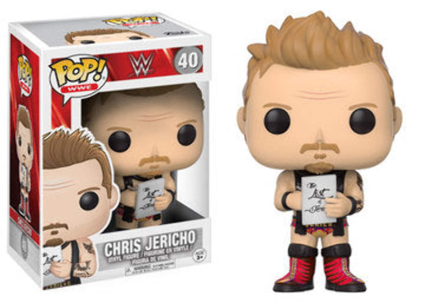 Funko POP! WWE: Chris Jericho (Damaged Box) #40