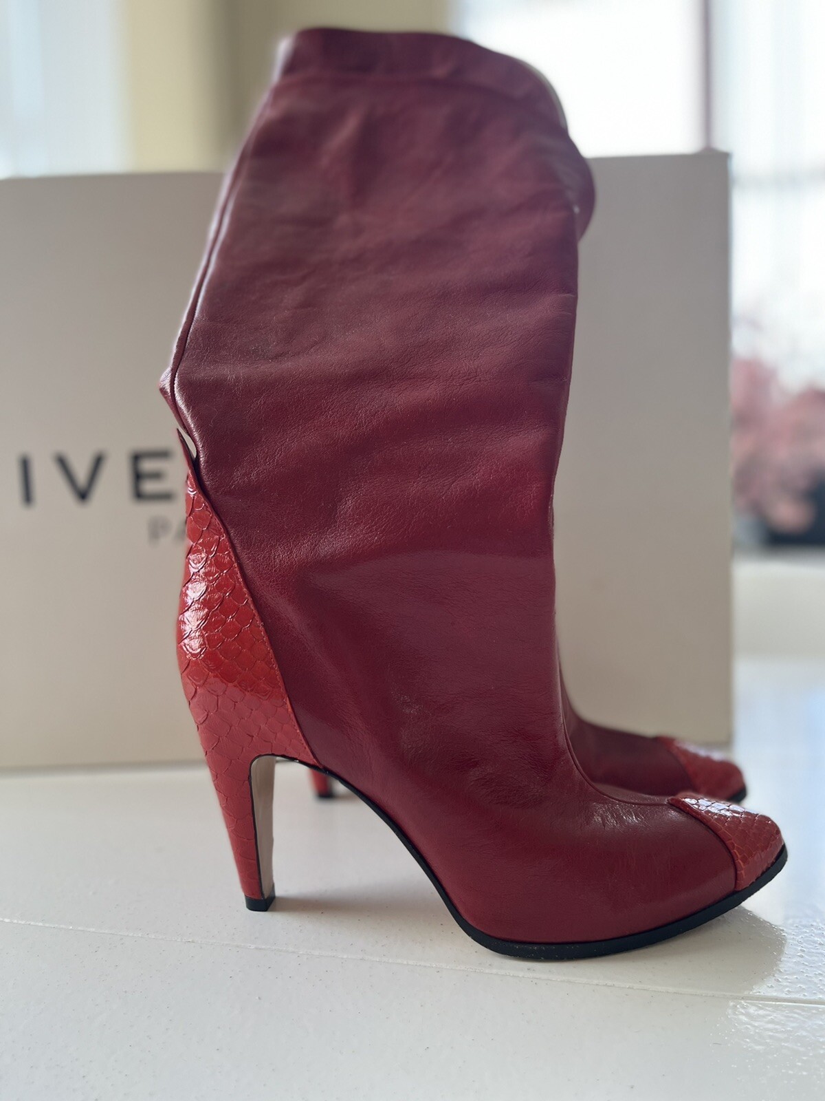 givenchy show boot 95 Rouge - image 4