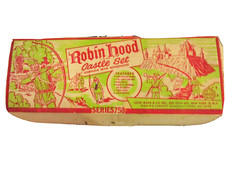 Marx Robin Hood Medieval Castle Playset virtually complete w/Box EX