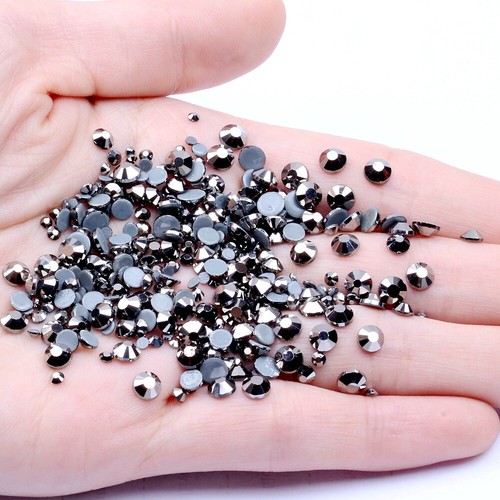 40 Colour 1440pcs Hot Fix Rhinestones FlatBack GLASS Crystals Clothes Decoretion - Picture 37 of 49