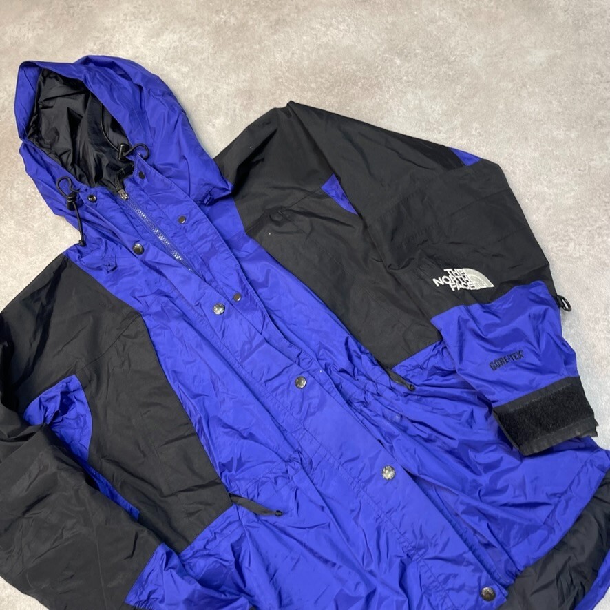 The North Face Mountain Jacket Womens Goretex 90s Vintage Coat, Purple Small image 3