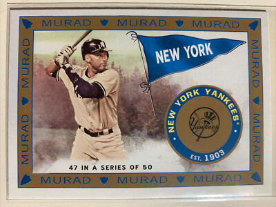 Topps Allen & Ginter 2021 Topps MURAD SP INSERT Derek Jeter MR-47 YANKEES HOF