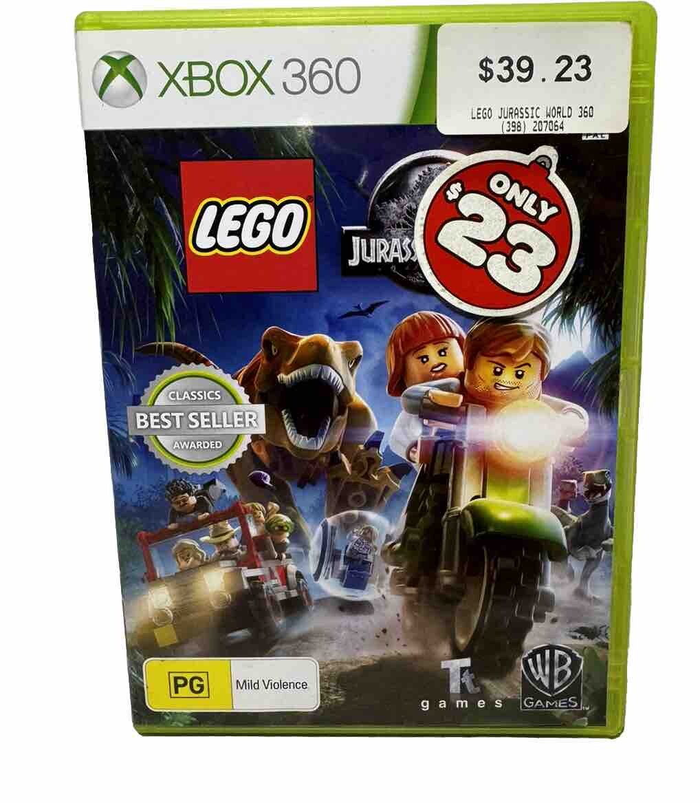 LEGO Jurassic World Microsoft Xbox 360 Game Free Post PAL UK