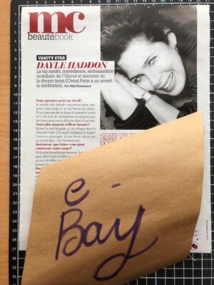 Coupure de presse de 2009 - 1 Seite DAYLE HADDON - Ausschnitt aus französischem Magazin