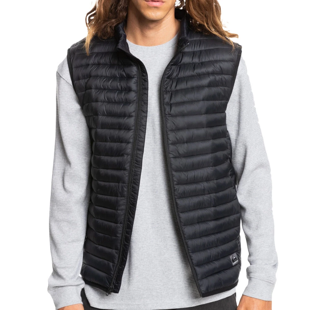 Doudoune sans Manche Noir Homme Quiksilver Scaly
