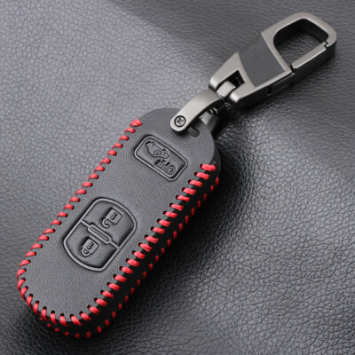 Leather Remote Key Case Fob Shell Cover Skin Holder For Mazda Cx 3 Cx5 Cx 5 Ebay