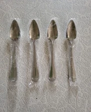 Vintage Enjoy Grapefruit Serrated Stainless Steel Grapefruit Spoon Set of 4