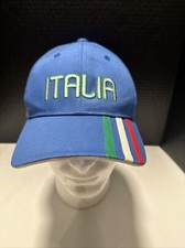 Vintage FIFA Italia Hat 2010 FIFA World Cup Adidas Hat Italy Adjustable