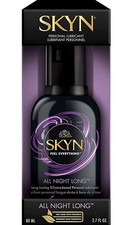 SKYN All Night Long Premium Silicone-Based Lubricant, 2.7 Ounce