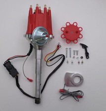 Ford Late Flathead 239 255 1949-1953 Red Small Cap Hei Electronic Distributor