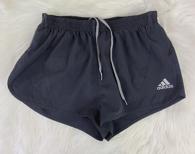 ADIDAS SUPERNOVA ACTIVE BLACK GRAY SHORTS WOMENS (S)
