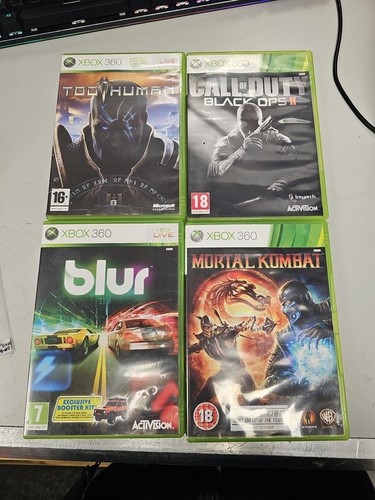 Xbox 360 Bundle Mortal Kombat/Unschärfe und mehr