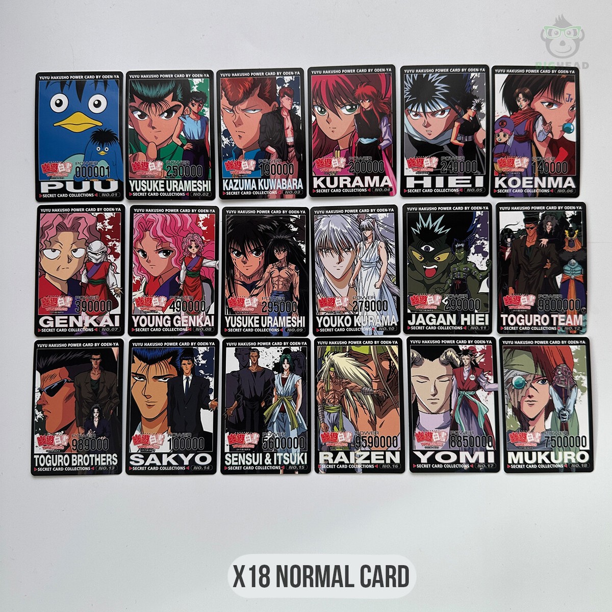 ODENYA YU YU HAKUSHO Card Station Limited Box Set (SET A/B