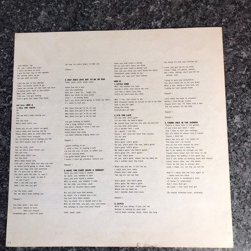 LP VINYL DEREK AND THE DOMINOES ALBUM LAYLA MW 9067/8 JAPAN 2ND PRESS 1979 EX - Picture 12 of 22