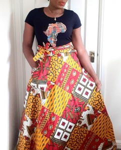 wrap skirts with pockets