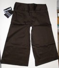 Womens Junior's Tracy Evans Unlimited Black Soft Summer Fun Goucho Pants Sz 5  — photo 4