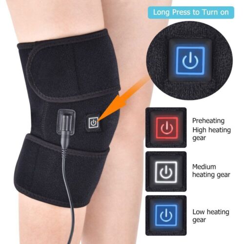 Arthritis Knee Support Brace Infrared Heating Therapy Kneepad Pain Relieve - Picture 1 of 13