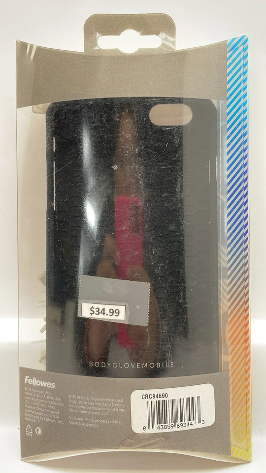 Body Glove Satin Series Case for Apple iPhone 5.5" Screen - Black - Image 3 of 4