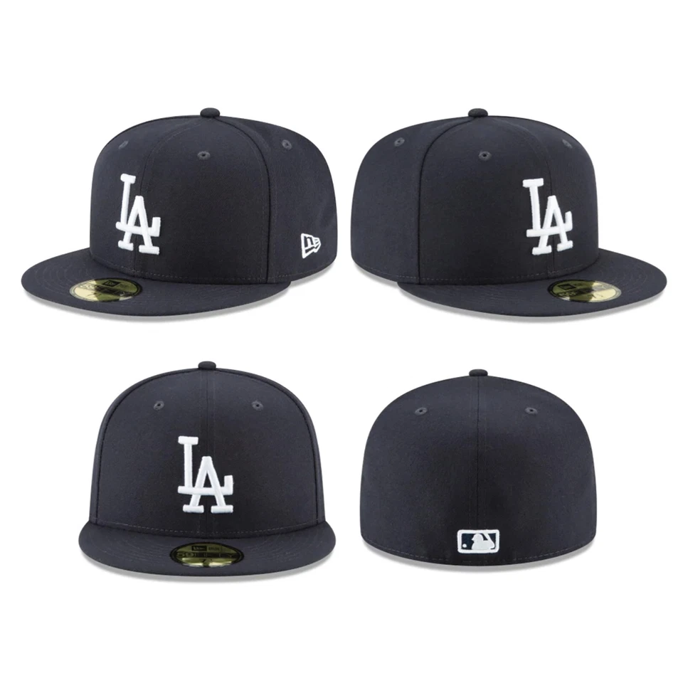 Boné ajustável Los Angeles Dodgers LAD MLB autêntico New Era - 59FIFTY - Imagem 3 de 4