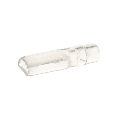 20X S4030 Steckverbinderschutz 4mm Ø: 3 mm gerade für 2,8 mm-Verbinder FIX&FASTE