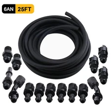 25ft 3/8'' Ls Swap Fuel Injection Line Kit Complete Conversion Efi Fi Fittings