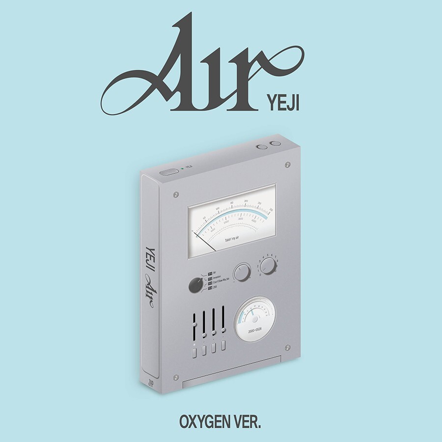 ITZY YEJI [AIR] Album OXYGEN Ver/CD+Book+Key Ring+Photo+2 Card+
