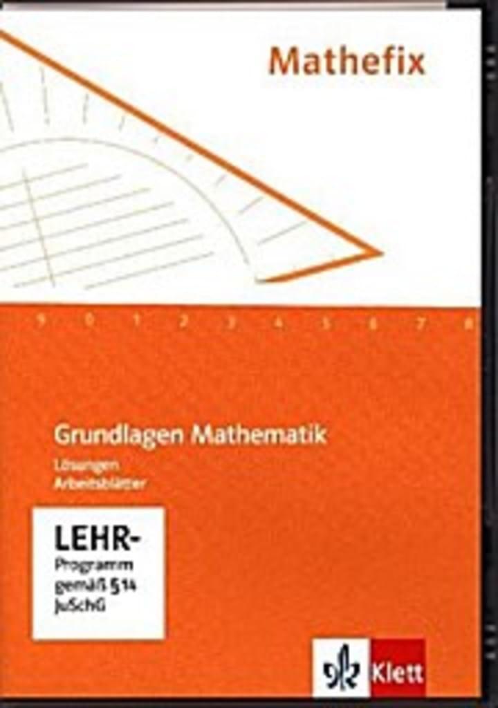 Thumbnail - Mathefix. Lehrer-cd-rom Zum Arbeitsheft Basiswissen Mathematik Cd-rom