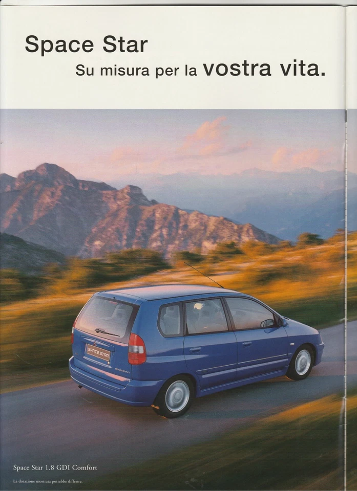 BROCHURE MITSUBISHI Space Star - 07/2000 - Italian - Immagine 2 di 4