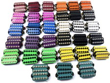 Hh Pickup Set Dragonfire Crusader Humbuckers Pickup Hex Cap Color Choice