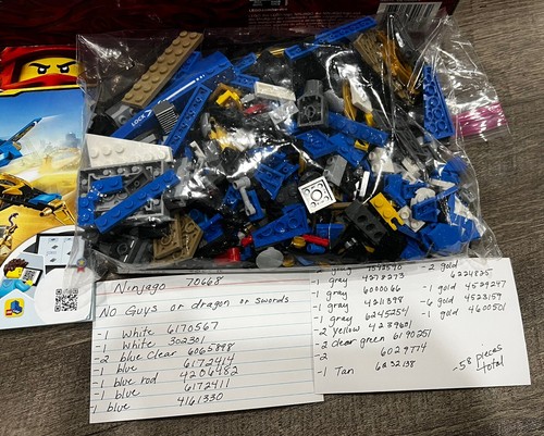 LEGO NINJAGO HUGE LOT 70668 70665 71709 Retired Jay Lloyd Storm Fighter READ - Picture 6 of 6