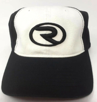 Richardson Model No. 385 Size Sm-Med Embroidered Logo Black White Two Tone NWOT