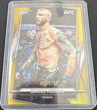 Topps Chrome UFC 2026 Daniel Hooker Gold Yellow Refractor #152 004/275