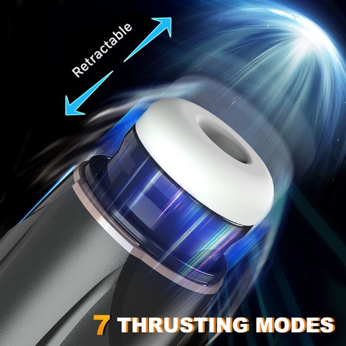 Automatic Male Masturbaters HandsFree Telescopic Cup Stroker Sex Toy for Men UK - Picture 5 of 11