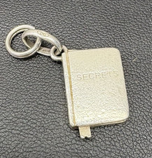Links Of London Sterling Silver Book Of Secrets Charm Pendant 925 Jewellery Gift
