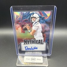 Marketplace image: 2025 Leaf Eclectic Mythical Dragon Auto Halo Superfractor Dane Weber #1/1