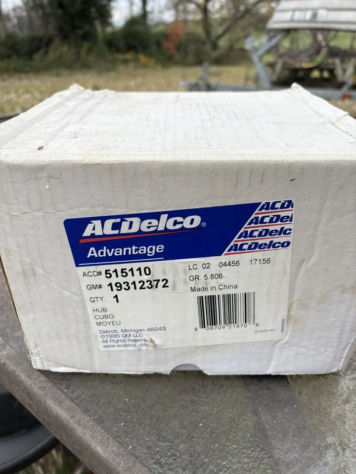 Nuevo de Lote Antiguo AC Delco Buje de Rueda Delantero Conductor Lado Izquierdo 4x4 para Chevy Colorado Foto 3 de 4