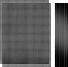 400x300mm DIY PC Case Dust Mesh Filter, 2Pack PVC Dustproof Mesh Filter