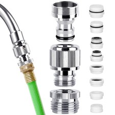 Faucet Quick Adapter Connector with Aerator,Sink Faucet to Shower Hose/Garden...