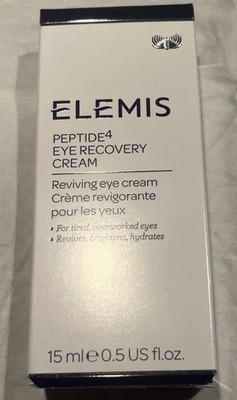 Elemis Peptide4 Eye Recovery Eye Cream NIB 15ml/ 0.5oz Full Size