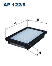 FILTRON Luftfilter AP 122/5 Filtereinsatz für PICANTO PA TA HYUNDAI KIA i10 1 2