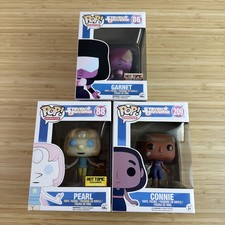 Lote Funko Pop exclusivo de Steven Universe Hot Topic en caja red de dibujos animados rara